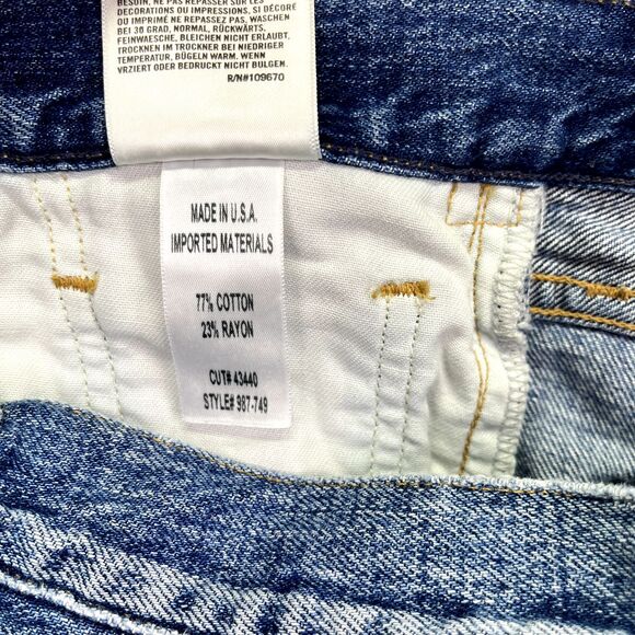 CITIZENS OF HUMANITY NIKKI DENIM HIGH RISE‎ SHORTS PREMIUM VINTAGE SIZE 28 - Picture 9 of 13